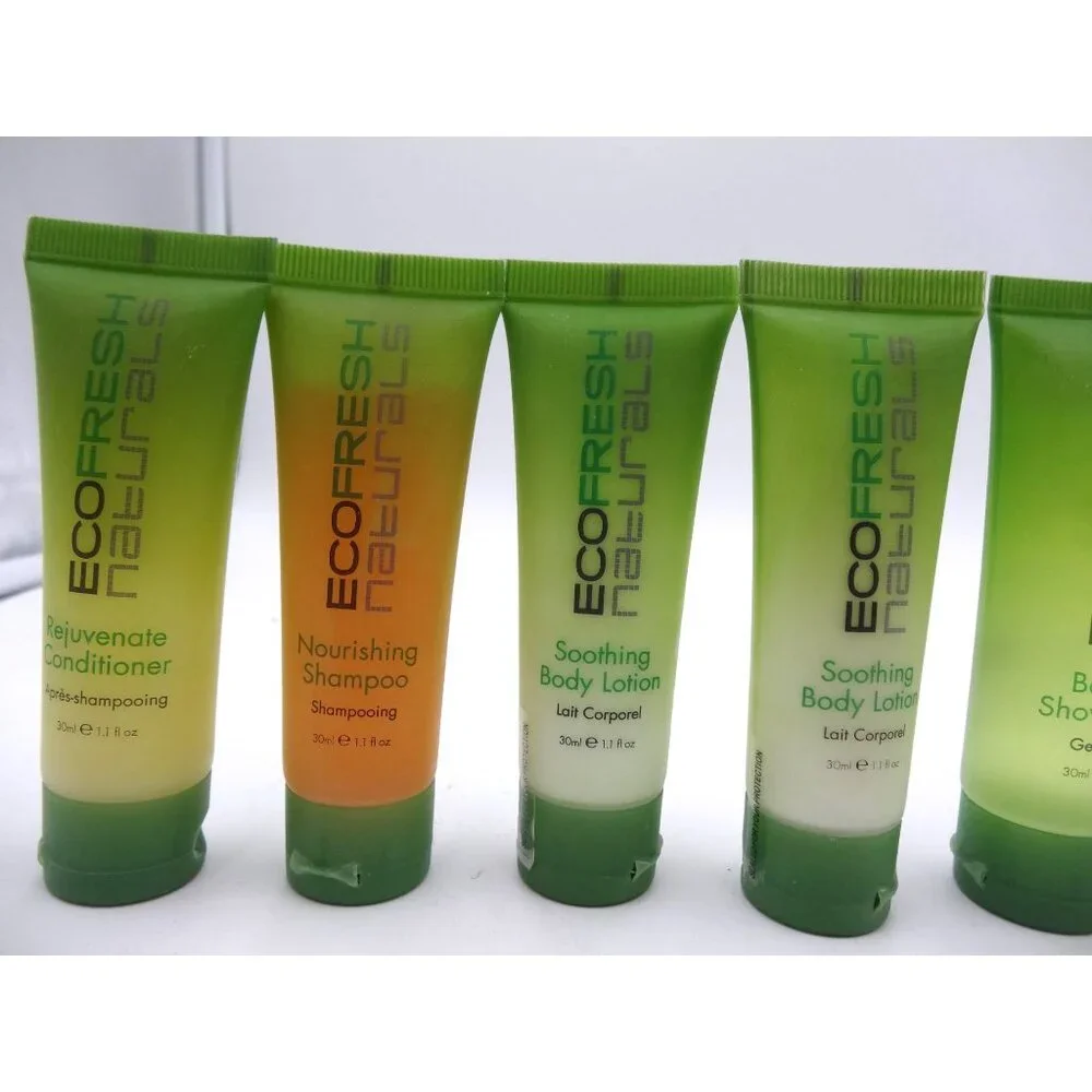 ECO Fresh Travel Size Shampoo and Conditioner 1.1 oz Travel Size LOT OF 11‎ New